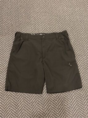 Wrangler Men's Black Athletic Shorts with Zip Pocket
